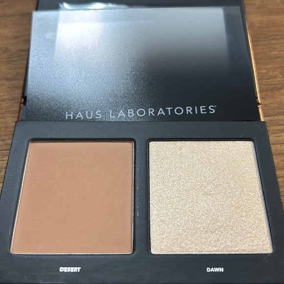 HAUS LABORATORIES HEAT SPELL BRONZER & HIGHLIGHTER DUO DESERT DAWN - Picture 6 of 9